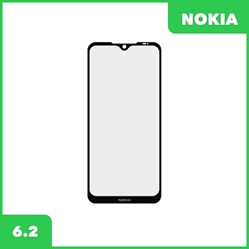 Стекло для переклейки дисплея Nokia 6.2, черный