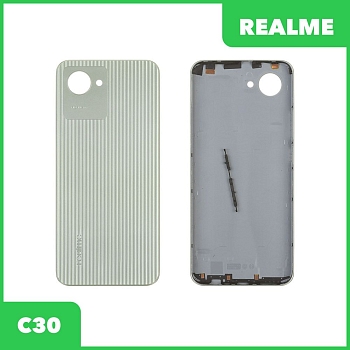 Задняя крышка для Realme C30 (RMX3581) (зеленый)