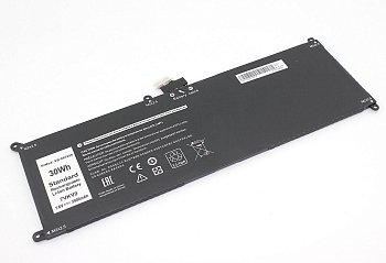 Аккумулятор (батарея) 07VKV9 для ноутбука Dell Latitude 12 7275, 7.6В 3900мАч (OEM)