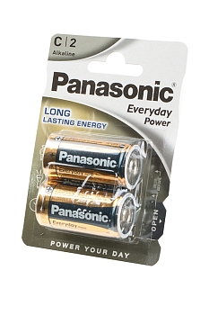 Батарейка (элемент питания) Panasonic Everyday Power LR14EPS/2BP LR14 BL2