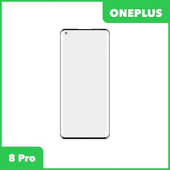 Стекло для переклейки дисплея OnePlus 8 Pro, черный